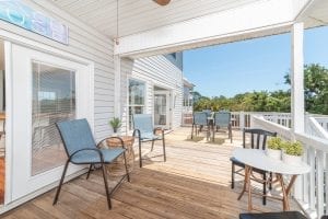 this deck is a wonderful place to spend your tybee time