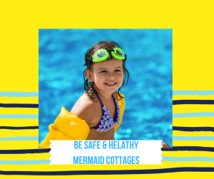 safe and healthy stay with mermaid cottages