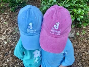 mermaid cottages tee shirts and caps