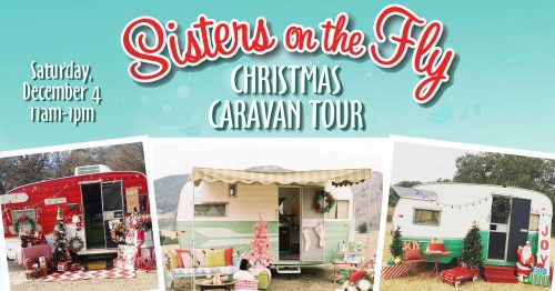 sisters on the fly christmas caravan tour