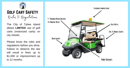 Tybee Island Motorized Cart Rules